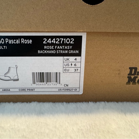 Dr Martens 1460 Pascal Floral & Skull Print Women's Boots size 6 - Picture 8 of 8